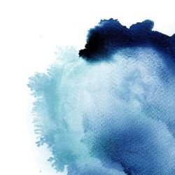 watercolour cloud splatter blue 