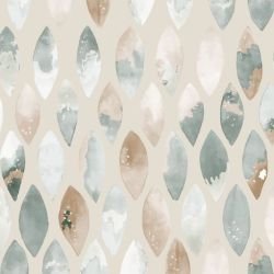 watercolour feather drops earthy 