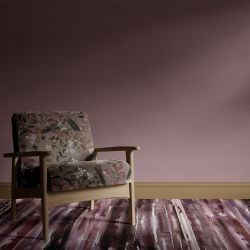 enchanted home concept rug indigo lines dusky rose