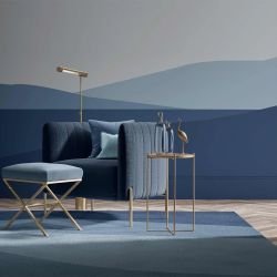 landform vistas concept rug panorama blue