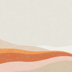 landscape vistas distant slopes peach