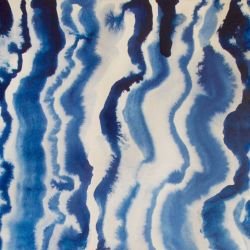 modern abstract  azul geode azul 
