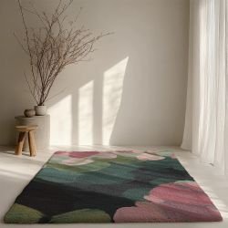 paint strokes concept rug forming texture jewel 