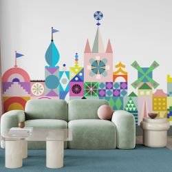 whimsical impressions concept flagship border mural
