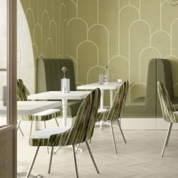 whispering lines concept soft glide mural